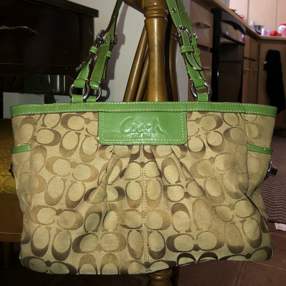 Full sized gently used coach purse